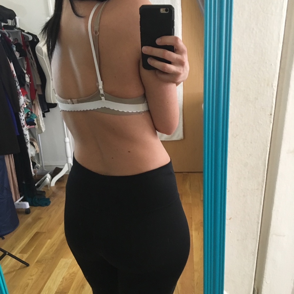 NEW WHITE LACE BRALETTES - Picture 6 of 8
